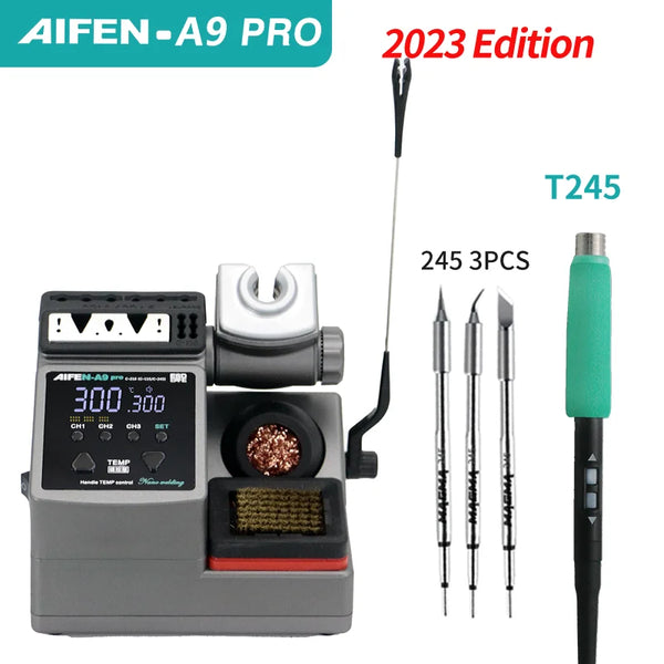 AIFEN A9PRO Soldering Station Compatible SUGON Soldering Iron Tip 210/245/115 Handle Control detail image 8