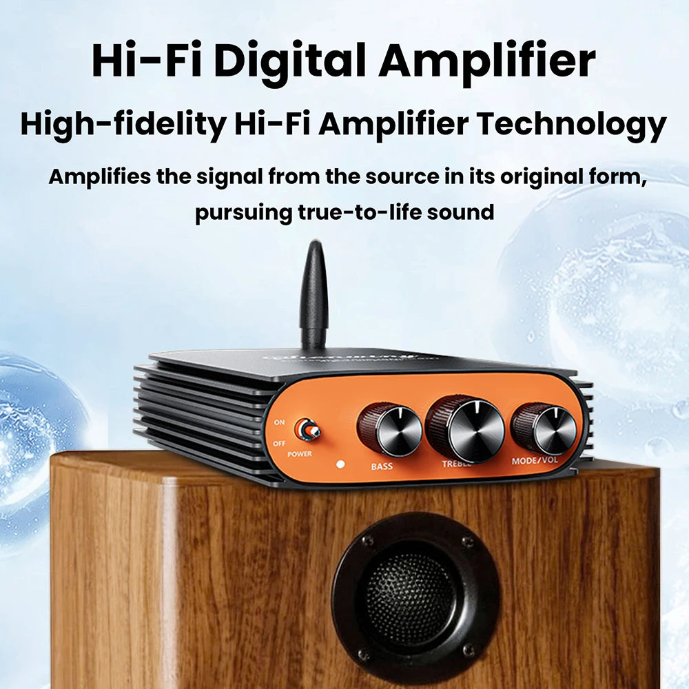 Bluetooth 5.3 HiFi Power Amplifier TPA3255 Chip 600W Dual Channel DSP Sound Tuning for Home detail image 6