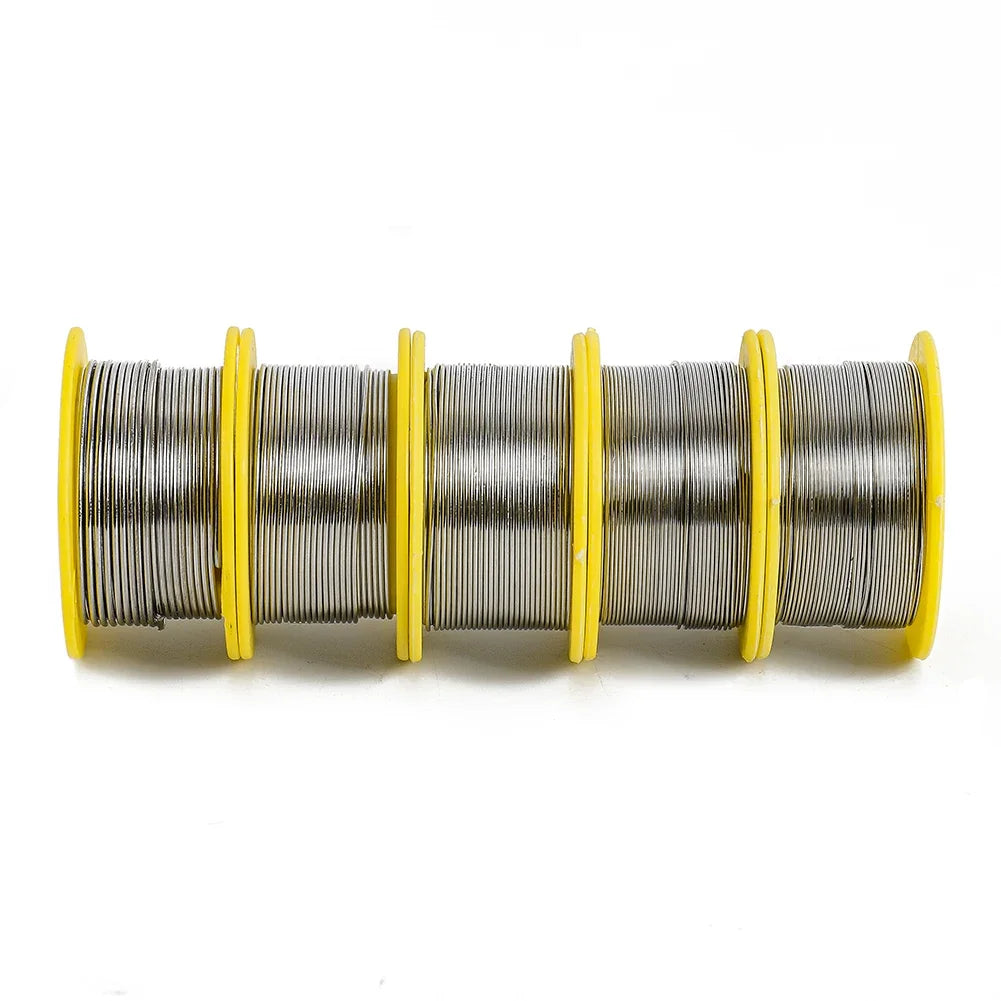1Roll 50g Solder Wire 60/40 Tin No-clean Rosin Core 0.5-1.2mm Welding Soldering Iron Reel Flux 2% Electronic Soldering Wire Roll