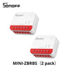 SONOFF MINI-ZBRBS Zigbee Smart Roller Shutter Switch Zigbee Local Scene Signal Booster Transform Curtains EWeLink Via ZigBee Hub