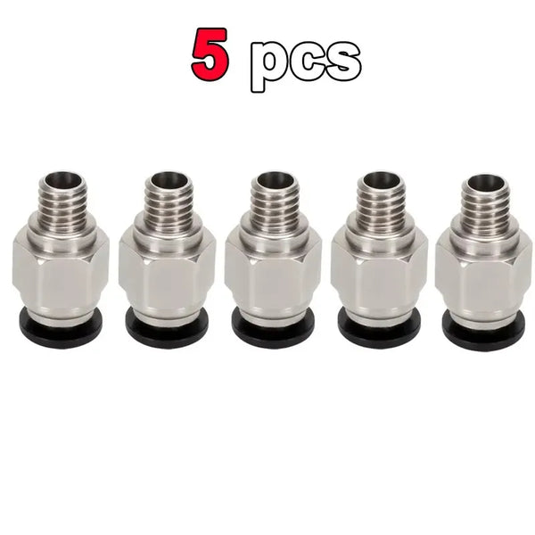 Pneumatic Fitting For Bambu Lab X1C X1 P1P P1S 3D Printer PTFE Tube 1.75mm Filament Extruder Bambulab AMS Pneumatic Connector