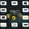 Yahboom 4WD Raspbot V2 AI Large Model Robot Kit for Raspberry Pi 5 Beginners Educational detail image 4