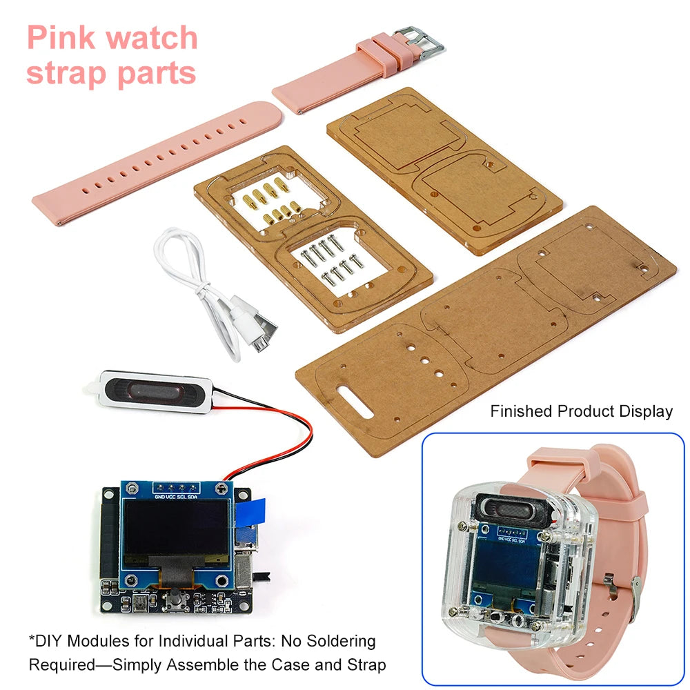 Xiaozhi AI Electronic Voice Watch Kit Artificial Intelligence Conversation ESP32 S3 N16R8 detail image 10