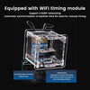 ESP8266 DIY Digital Clock Kit 0.96 Inch Mini Weather Clock WIFI Soldering Practice detail image 3