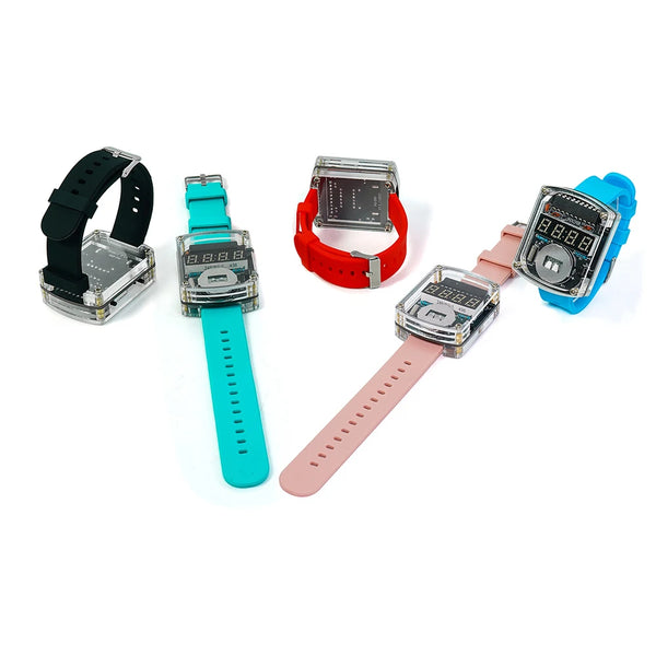 Electronic Watch DIY Kit LED Digital Tube Display Microcontroller Clock Assembly Circuit detail image 5