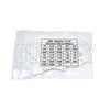 660pcs 0603 0805 1206 0402 0201 1% SMD Chip Resistor Assorted Kit 1R - 1M ohm 33valuesX20pcs Resistance Sample Set