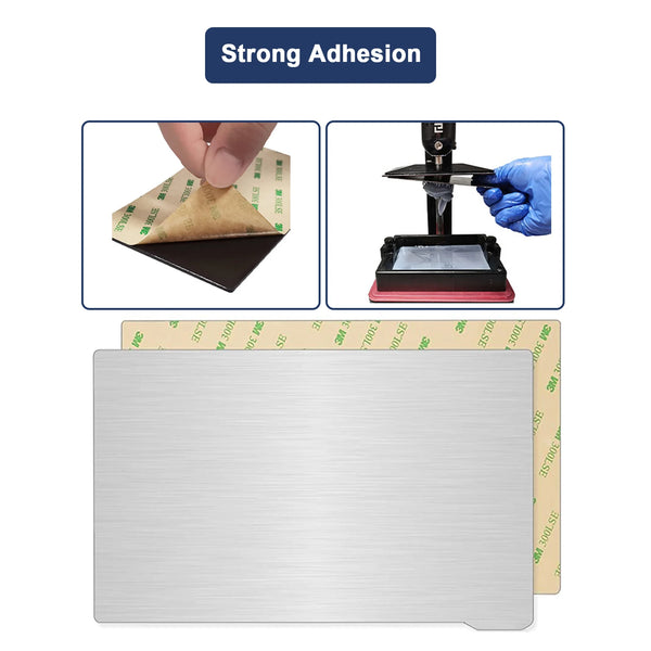 SLA /DLP Spring Steel Flexible Build Plate Magnetic Base Bed For Elegoo Saturn 2 3 4 Ultra Mars 2 3 4 Max Pro LCD UV 3D Printer