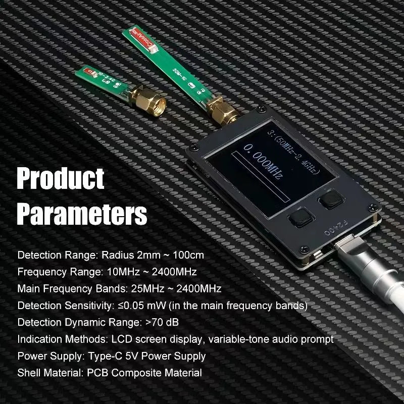 MAGICO High-Precision Signal Frequency Tester Tools F2400 Mobile Phones Earphones Bluetooth detail image 6
