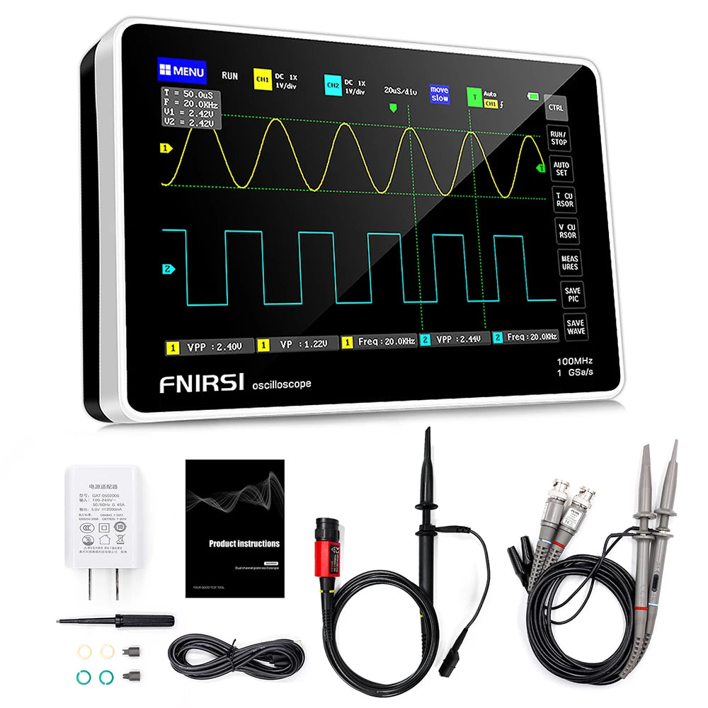 FNIRSI-1013D Digital Storage Oscilloscope detail image 6