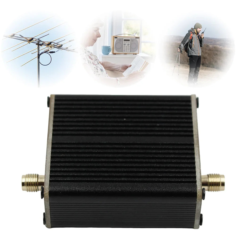10k-6GHz Full Band Low Noise Amplifier 20dB High Gain Power Preamplifier LNA Module Low detail image 2