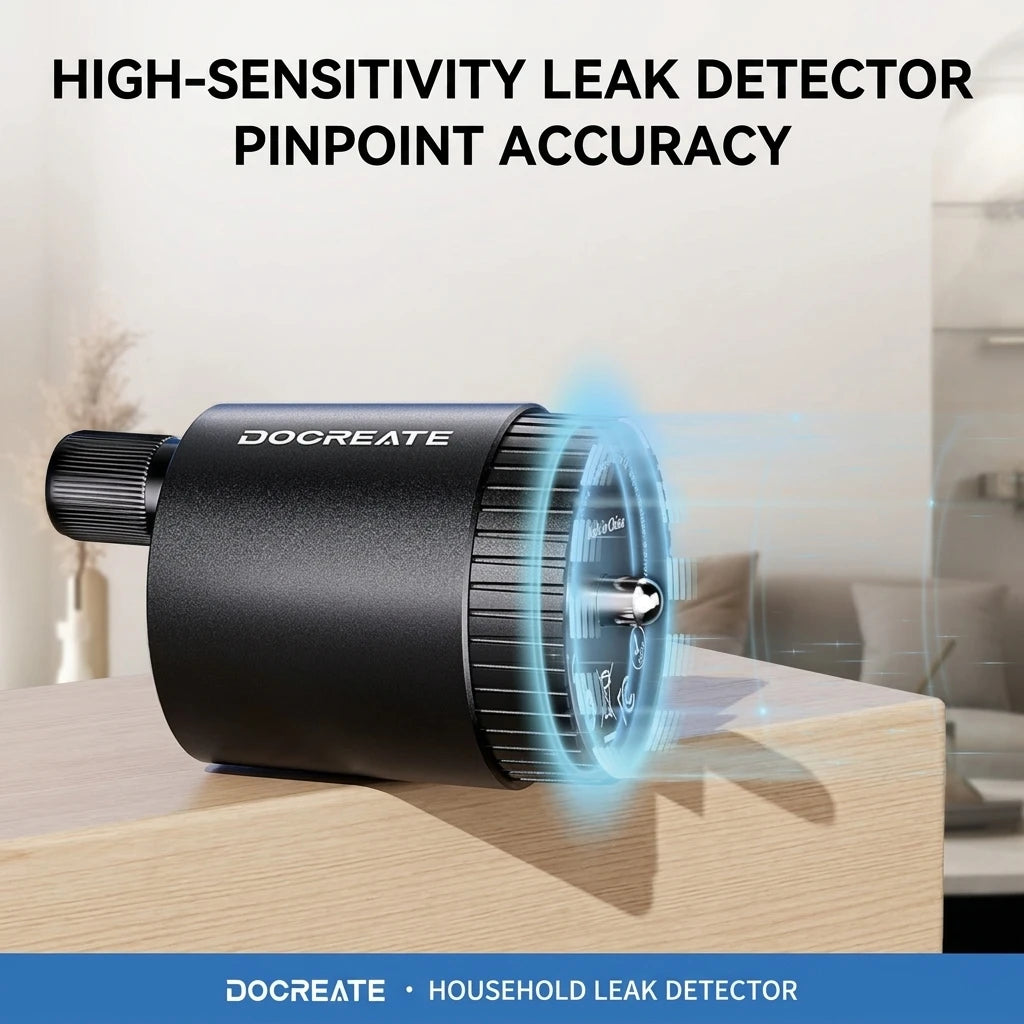 Multi-functional Water Leak Detector Sound Detector for Various Construction Pipe Leak Detection Suitable for Pipe Leak