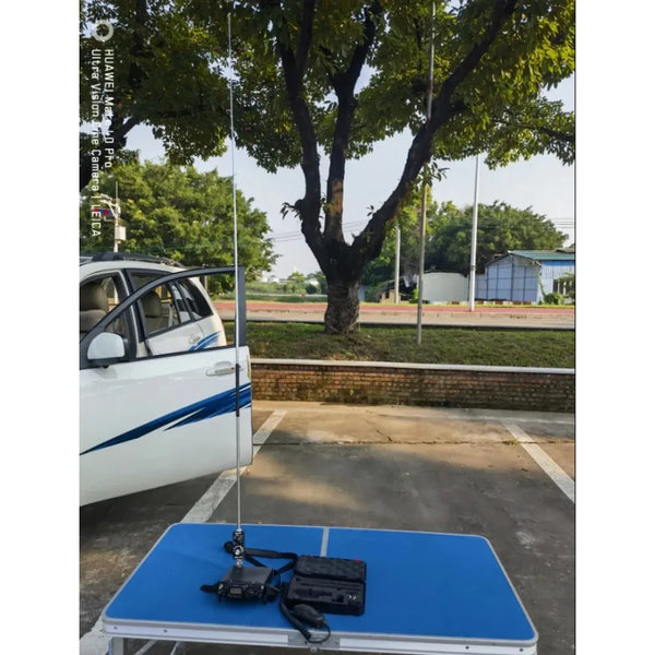 Small Whip 30W QRP QRGP Shortwave HF Antenna 3.5MHz-30MHz Tuned For MCHF Yaesu FT-817 8188 detail image 9