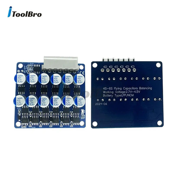 4S 6S 8S 3A BMS Lifepo4 Lithium Battery Active Balancer Equalizer 3.2V-4.4V Battery Cell detail image 4