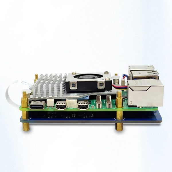Expansion Board Module For Raspberry Pi 5 PCIE M.2 Dual SSD Expansion Board NVME Protocol detail image 2