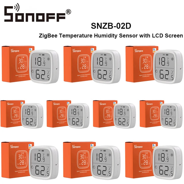 SONOFF SNZB 02D Zigbee Temperature Humidity Sensor with 2.5" LCD Screen for EWeLink SONOFF detail image 13