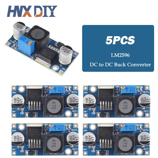 1/5/10pcs LM2596 DC to DC Buck Converter 3.0-40V to 1.5-35V Power Supply Step Down Module detail image 7