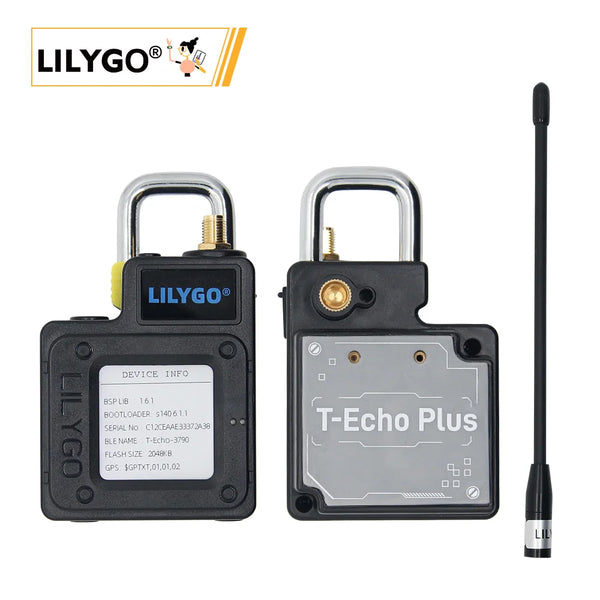 LILYGO T-Echo PLUS NRF52840 LoRa SX1262 433/868/915MHz Wireless Module GPS 1.54 E-Paper BME280 With 2400 product image