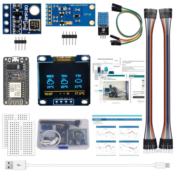 A22I Weather Station Kit Humidity and Environment Pressure Sensor ESP8266 detail image 2