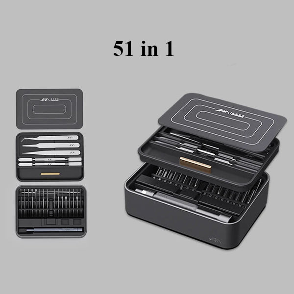 JIMI 50/100 IN 1 FM2/3 Screwdrivers Set S2 Magnetic Precision Replaceable Multi-purposed detail image 8