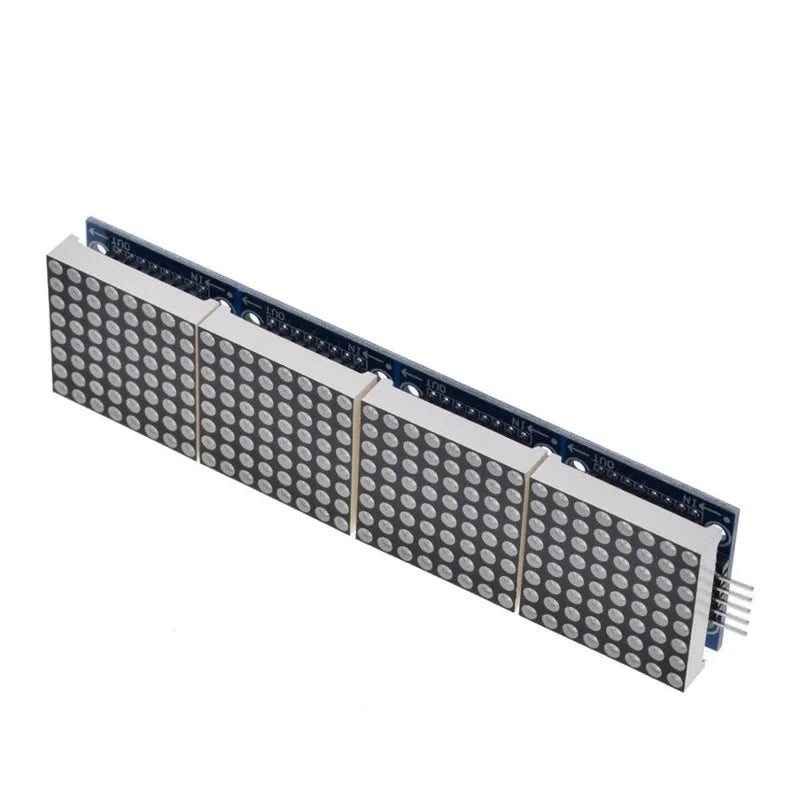 MAX7219 dot matrix module microcontroller module 4 in one display MAX7219 dot matrix module detail image 4