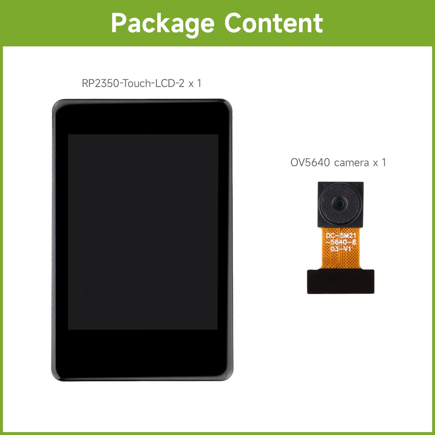 Waveshare RP2350 2inch Capacitive Touch Display Development Board, 240×320 IPS Panel, Based on Raspberry Pi RP2350