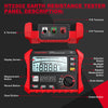 HABOTEST HT2302 Insulation Resistance Tester Earth Ground Resistance Tester Digital detail image 5