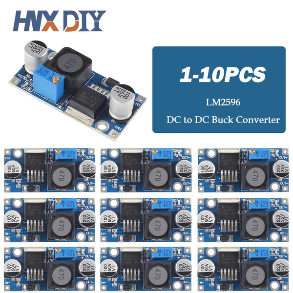 1/5/10pcs LM2596 DC to DC Buck Converter 3.0-40V to 1.5-35V Power Supply Step Down Module product image