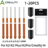 Creality K2 Plus Hi Combo Nozzle Quick-Swap Nozzle Kit Hardened steel All-metal Design For Creality K2/K2Pro/K2 Plus/Hi Combo