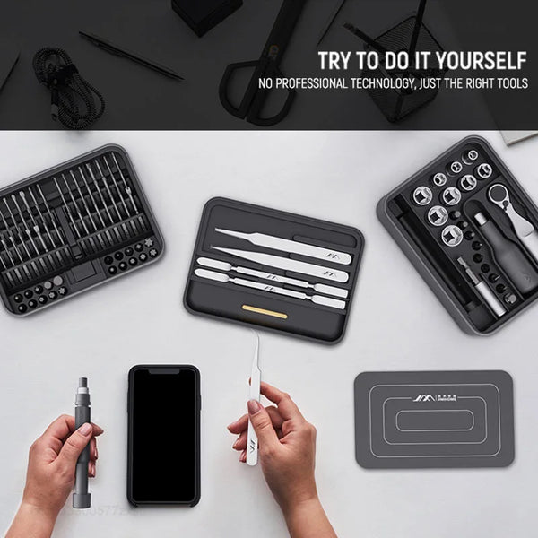 JIMI 50/100 IN 1 FM2/3 Screwdrivers Set S2 Magnetic Precision Replaceable Multi-purposed detail image 2