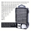 115 in 1 Precision Screwdriver Set, Electronics Repair Tool Kit for PC, Laptop, Cellphone, Watch, PS4, Vive VR, Toy, Eyeglass