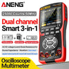 ANENG AOS03 Digital Multimeter 280MS Rate PC Waveform 50MHz Bandwidth Data Storage Dual Oscilloscope Sign product image