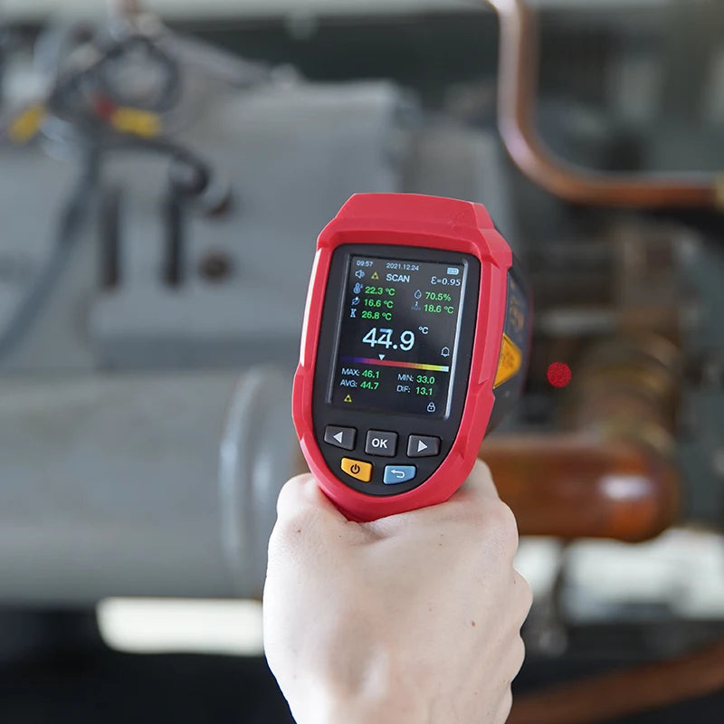 UNI-T Digital Infrared Thermometer UT305C+ UT305A+ Laser Temperature Meter Industrial Not detail image 5