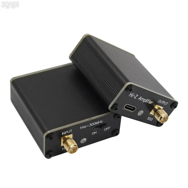 High Impedance Amplifier Small Loop Antenna 1Hz-300MHz Doughnut Short Wave Antenna 5V 600mA detail image 4