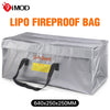 9IMOD Lipo Guard Safety Bag Fireproof Explosion-Proof Portable Lipo Safety Bag 640*250*250mm for RC FPV Racing Drone Car Battery