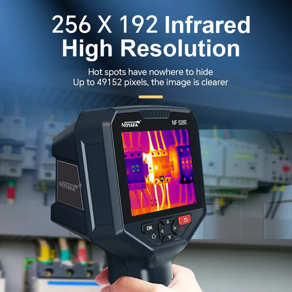 NOYAFA NF 526E Thermal Imaging Camera For Industrial Inspection Repaire Floor Heating HD 256 detail image 4