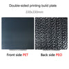 330x330mm For QIDI X-Max 3 Build Plate Elegoo Neptune 4/3 Plus, Anycubic Kobra 2 Plus, Geetch A30, Troxy X5SA Pro PEI PEO Sheet