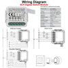 GIRIER Tuya ZigBee 3.0 Switch Module 10A Smart Home DIY Breaker 1 2 3 4 Gang Supports 2 Way Control Works with Alexa Google Home