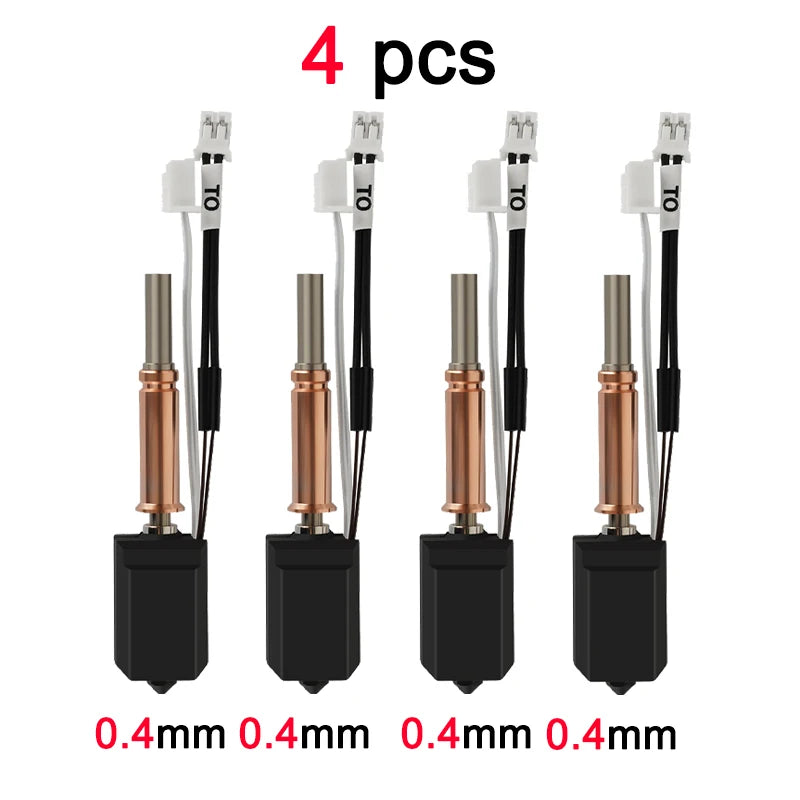 Upgraded Hotend kit For Anycubic Kobra 3 V2/Kobra 3 V2 Combo upgrade Ceramic Hotend Thermistor Hardened Steel Nozzle