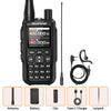 BAOFENG MINI 5 Walkie Talkie Multi Band Bluetooth Programming Dual PTT 2200mAh Copy Frequency New Upgrade UV 5R Mini Ham Radio
