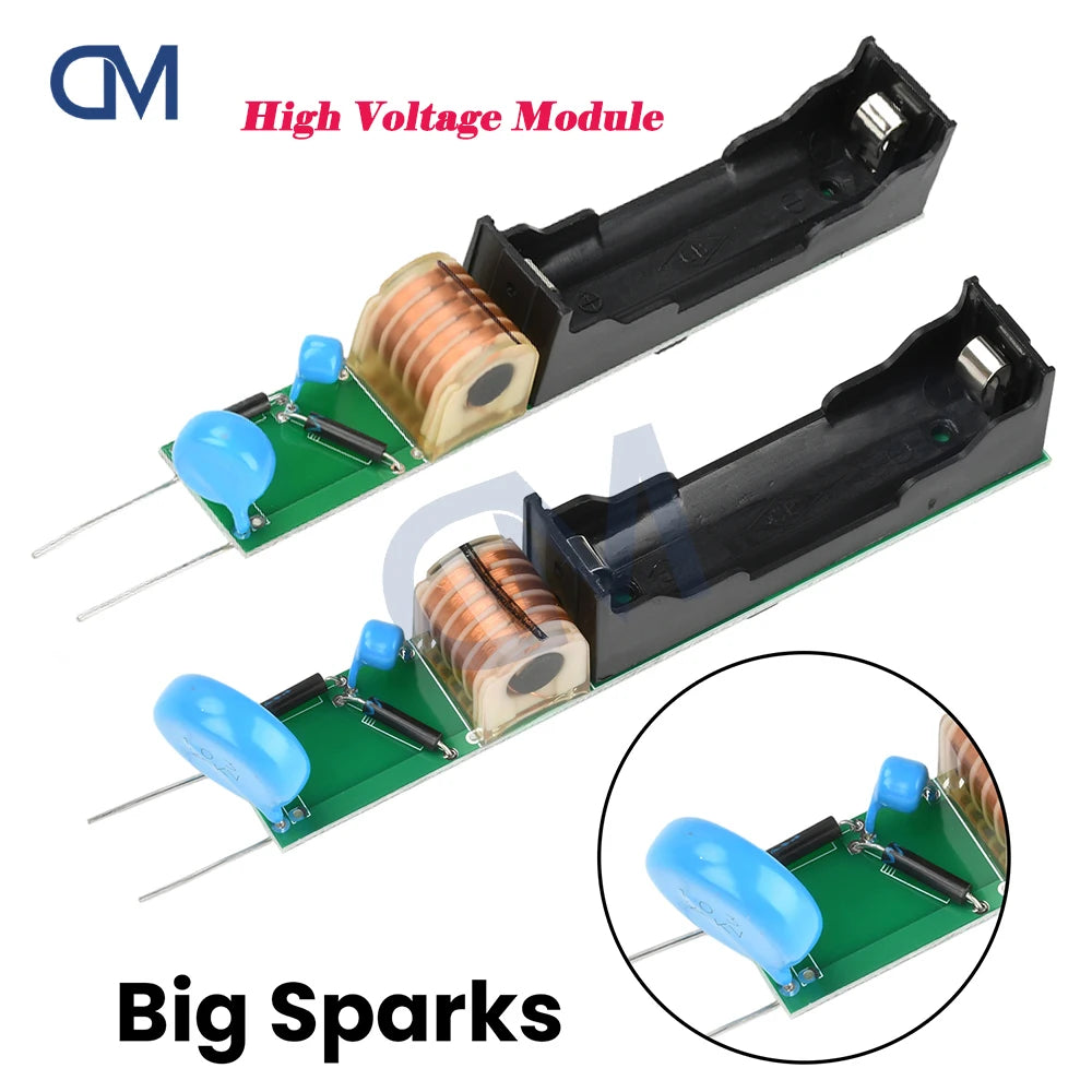 3.7V Ignition Coil Booster 20KV High Voltage Step Up Transformer arc Pulse Hipot Generator Inverter Power product image