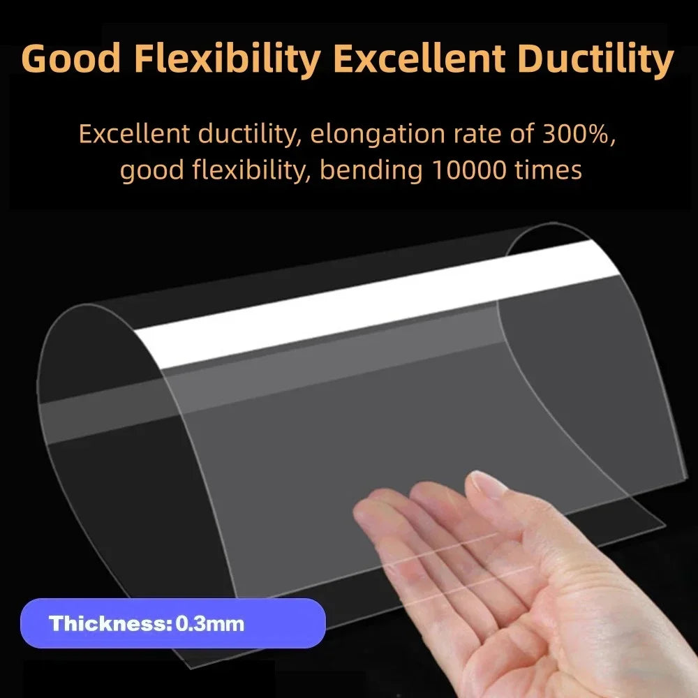 5Pcs 7 Inch ACF Film 235x160mm for ELEGOO Mars 5 Ultra 4 Ultra Mars 4 0.3mm UV Resin 3D Printers Release Films ACF Sheet LCD SLA