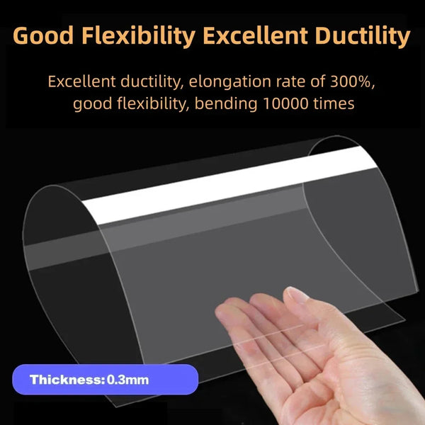 5Pcs 7 Inch ACF Film 235x160mm for ELEGOO Mars 5 Ultra 4 Ultra Mars 4 0.3mm UV Resin 3D Printers Release Films ACF Sheet LCD SLA