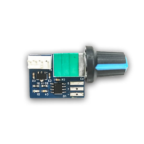 12V Single Channel PWM Fan Speed Controller with 25KHZ Frequency Duty Cycle Adjustable from detail image 6