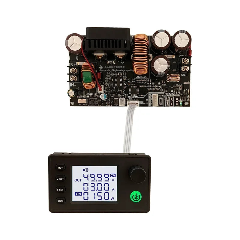22A 1400W Buck Converter CC CV Step-Down Module LCD Adjustable Regulated Stabilized Voltage detail image 5
