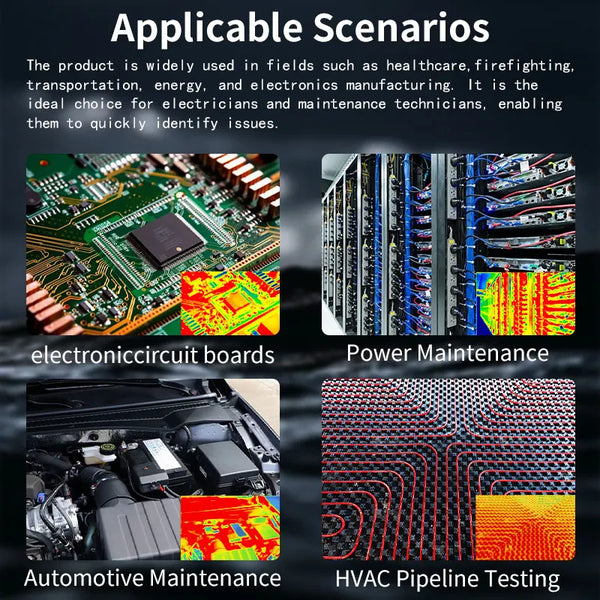 ZOYI ZT-R01 two-in-one infrared thermal imaging multimeter Industrial electric floor heating detail image 5