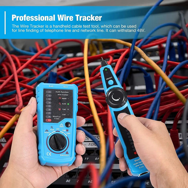BSIDE FWT11 Network Cable Tracker Wire Tester RJ11 RJ45 Cat5Cat6 Ethernet LAN Detector Line detail image 2