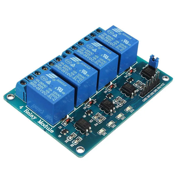 5V Relay Module for ARM Indicator 4 Channel Relay with Optocoupler product image