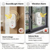 Tuya Zigbee Smart Siren Alarm 110dB Speaker Vibration Siren/ Sound Light Siren Sensor for Home Security work with Smart Life Z2M