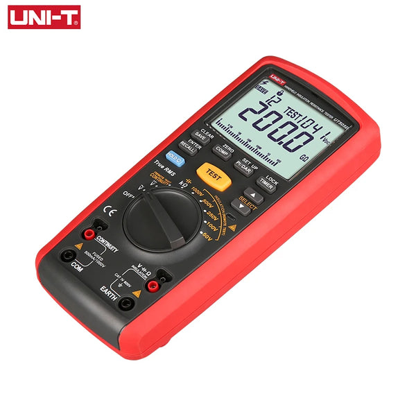 UNI-T UT505B Handheld Insulation Resistance Tester Digital Resistance Meter 1000V 200G True detail image 3