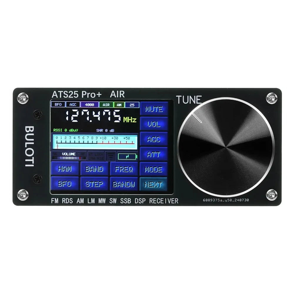 ATS25 Pro+ firmware 4.2 Bluetooth Wifi AIR band 118M-135.975MHz FM SW SSB MW LW AIR SDR detail image 5